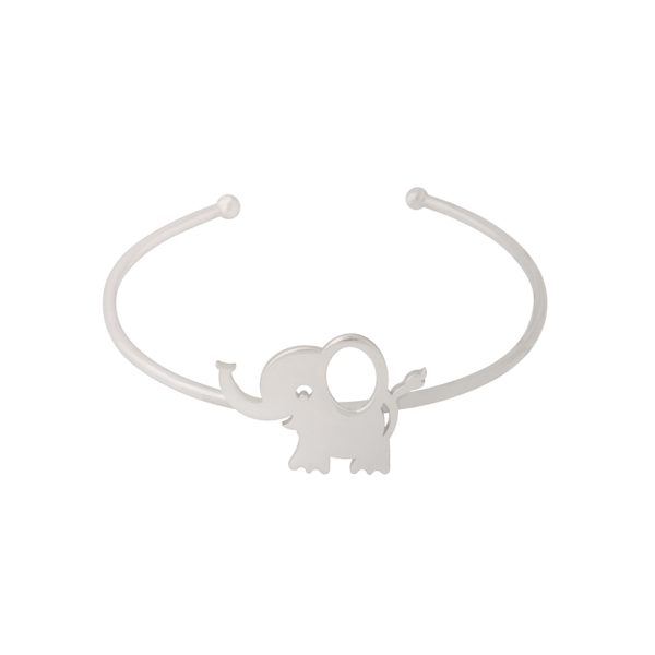 دستبند بچگانه نقره فیل