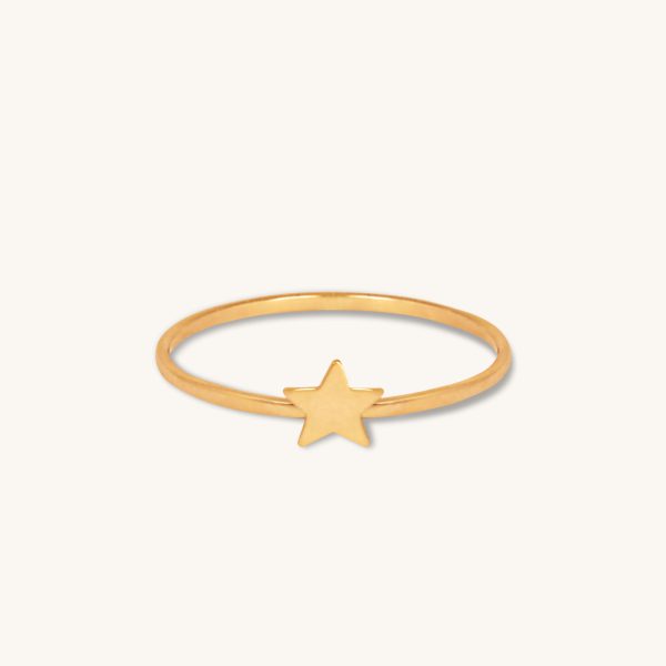 انگشتر طلا ستاره